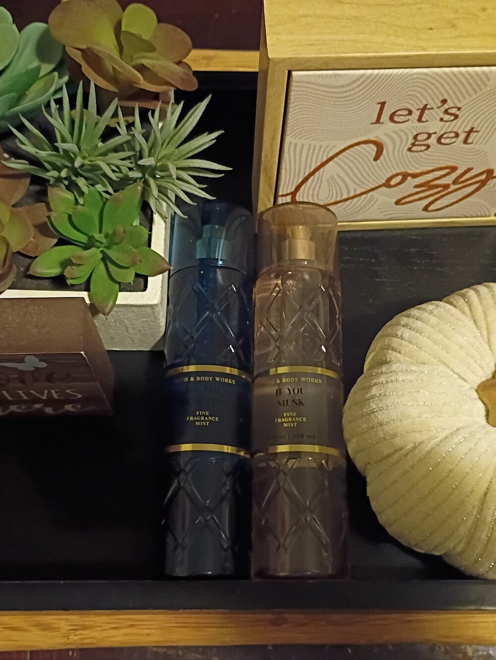 Bath & Body Works Blue & Brown Fragrance Mist Duo